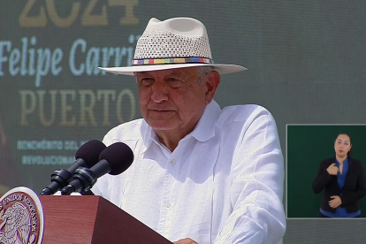Andrés Manuel López Obrador, presidente de México.