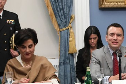 La información que han emitido Noboa y sus ministros ha sido escasa frente a la crisis diplomática con México.