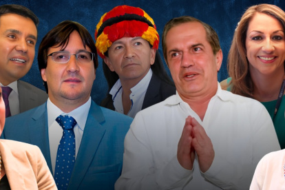 Ricardo Patiño y Gabriela Rivadeneira figuran entre los exfuncionarios correístas que actualmente se encuentran en México.