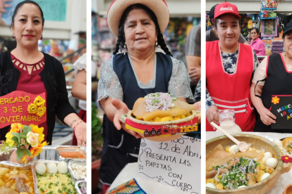 Las tradicionales papas con cuero contarán con una ruta gastronómica por los mercados de Cuenca.