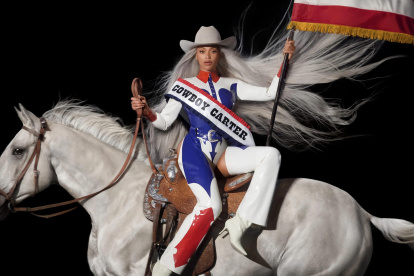 Imágenes promocionales de "Cowboy Carter", el nuevo álbum de Beyoncé.