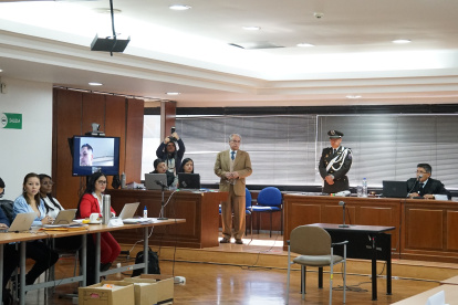 En la Corte Nacional de Justicia se desarrolló la audiencia donde Xavier Muñoz dio su testimonio anticipado en el caso Obstrucción a la justicia.