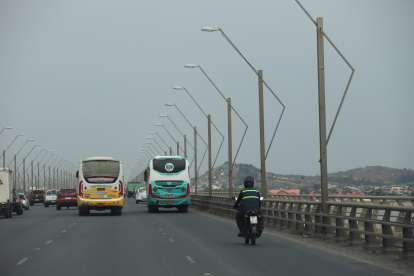 Así luce ahora el Puente de la Unidad Nacional.