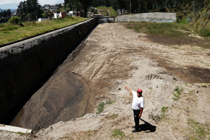 Represa. Por las constantes lluvias, este lugar estuvo a punto de colapsar a finales de marzo del 2024. Se hizo un desfogue controlado, pero quedó lodo y tierra