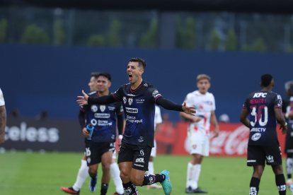 Michael Hoyos marcó el segundo gol en la victoria de Independiente del Valle sobre San Lorenzo.