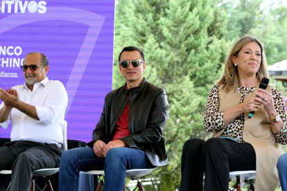 El presidente de la República, Daniel Noboa, señala que los grupos de crimen organizado están interesados en menoscabar la consulta popular a días de la votación.