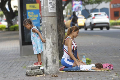 En Guayaquil hay miles de migrantes que están de paso o residen
