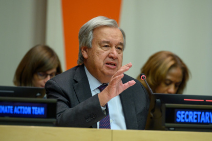 Ante el pedido de México de suspender a Ecuador en la ONU, Antonio Guterres respondió que la decisión depende de los Estados miembros.