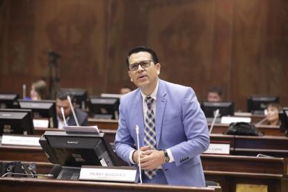 Henry Bósquez es asambleísta por la provincia de Bolívar.