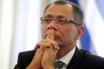 El exvicepresidente de Ecuador Jorge Glas, uno de los hombres fuertes del Gobierno de Ecuador durante el mandato presidencial de Rafael Correa