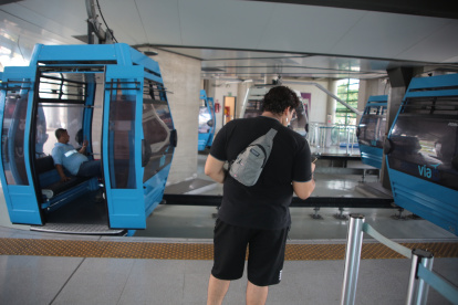 Deficiencia. En la Alcaldía de Jaime Nebot se prometió que movilizaría a 40 mil personas diarias. Hoy por hoy no llega ni a un cuarto de lo esperado.