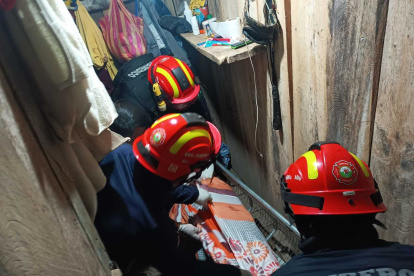 Esmeraldas. Las autoridades levantaron el cadáver de la víctima.