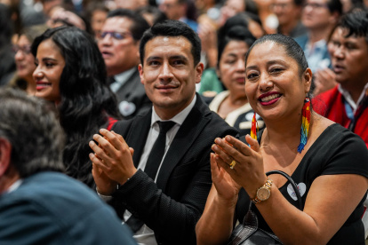 El homenaje estuvo acompañado de música y reconocimientos