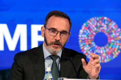 Pierre-Olivier Gourinchas, economista Jefe del FMI, informó sobre el crecimiento global este 16 de abril de 2024