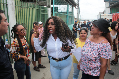 Figura. La concejal durante un encuentro con la prensa este martes 16 de abril.