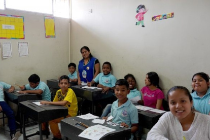 Acto. Una iniciativa lograría brindar 50 becas a niños de la Isla Trinitaria.