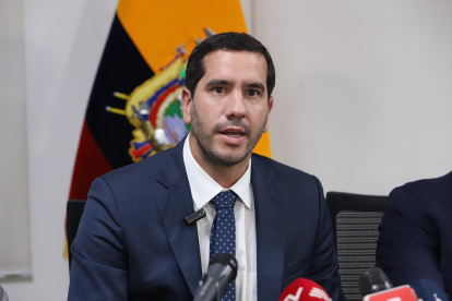 El ministro Roberto Luque, quien está encargado de la cartera de Energía.