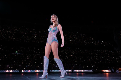 Taylor Swift en concierto.