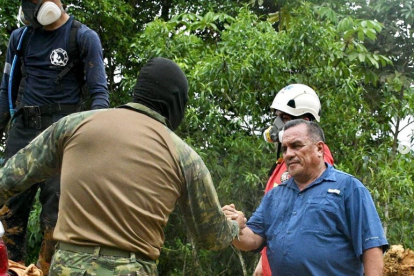 El alcalde José Sánchez se movilizaba con guardaespaldas por anteriores amenazas.