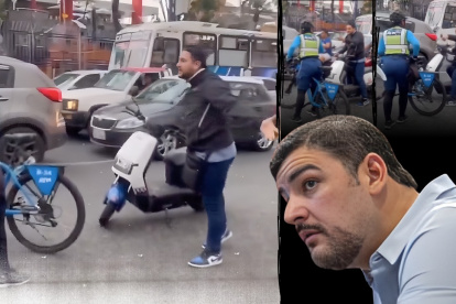 El altercado quedó registrado en videos en redes sociales y el alcalde reaccionó