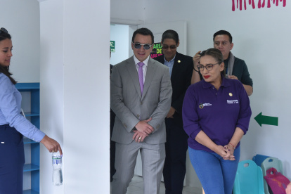 Daniel Noboa en Quito.