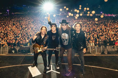 Maná en su nuevo tour.