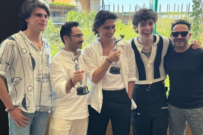 El equipo de "La sociedad de la nieve".