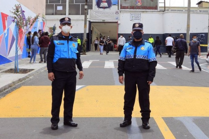 Control. Estarán desplegados 434 agentes del Cuerpo de Agentes de Control Metropolitano