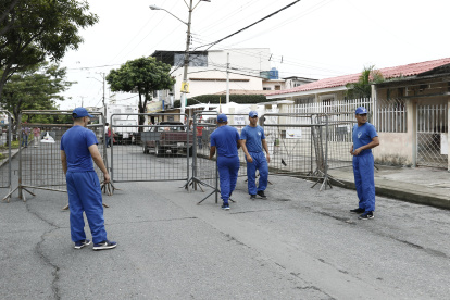 Las calles adyacentes a la Delegación Electoral del Guayas estarán cerradas.