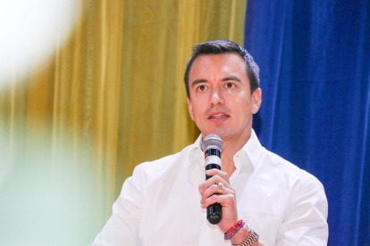 Daniel Noboa, presidente de Ecuador.
