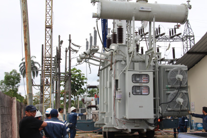 Centra eléctrica. Imagen referencial.