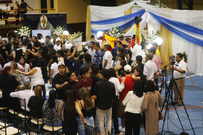 La despedida de Maldonado se realizó en el coliseo del cantón Portovelo.