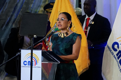 Diana Atamaint aseguró que se garantiza el suministro de energía este 21 de abril de 2024.