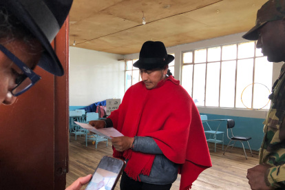 Leonizas Iza criticó la consulta popular y el accionar del Gobierno