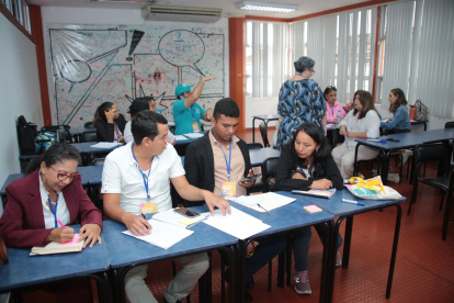 Taller. Docentes desarrollaron soluciones a problemas cotidianos.