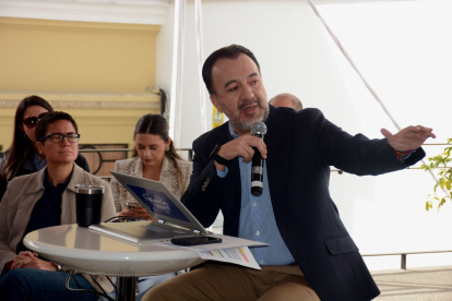 Referencial. En el programa frecuencia quiteña habló sobre las actividades que realizó durante su viaje.