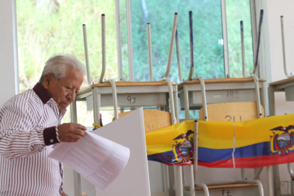 El 72 % de los electores respondió al llamado a las urnas.