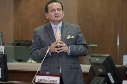 Alfredo Serrano, presidente del PSC, dijo que su partido rompió la alianza con el Gobierno.