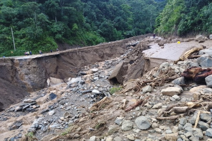 Estado en el que se encuentra la vía.