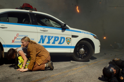 Escena de la película Civil War