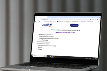 Así es la nueva página del Ministerio de Energía para consultar los cortes de luz.