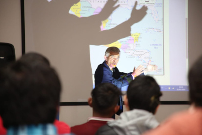 Roberto Canseco, jefe de la Embajada de México en Ecuador.