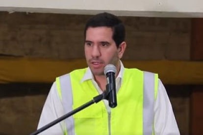 Roberto Luque en la rueda de prensa de este 25 de abril de 2024.