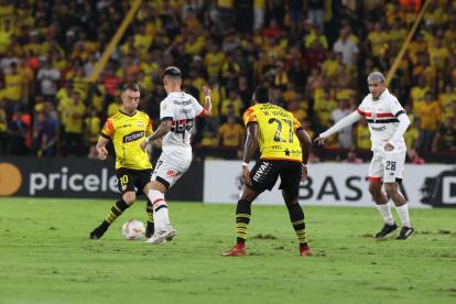 Barcelona cae ante Sao Paulo, en Copa Libertadores.