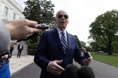 Washington. El presidente Joe Biden afirma estar dispuesto a debatir.