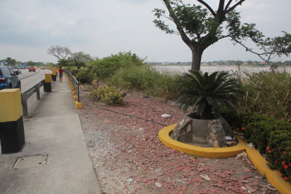 1. Proyecto. En la avenida Benjamín Rosales se prevé construir un malecón.