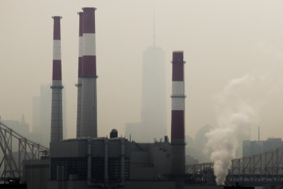 Contaminación en Nueva York producido por empresas