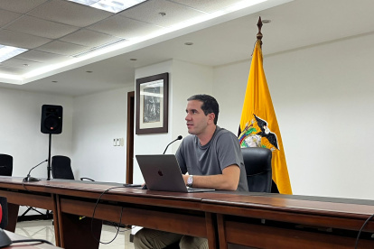 El ministro de Energía y Minas, Roberto Luque.