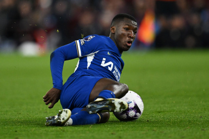 El ecuatoriano Moisés Caicedo jugó de titular y se mantuvo hasta el final del encuentro