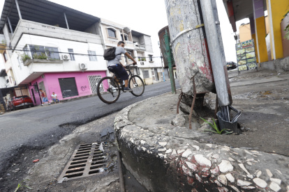 Las estructuras se encuentran en mal estado